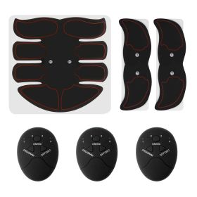 ABS Stimulator Muscle Toner EMS Abdominal Toning Belts Body Fitness Trainer w/ 6Modes