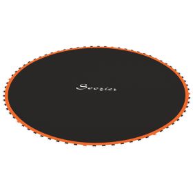 Trampoline Replacement Mat, Fits 14' Trampoline w/ 80 V-Hooks & 5.5" Springs (Spring & Frame not Included), Orange (Option: Orange-560x460x110 mm)